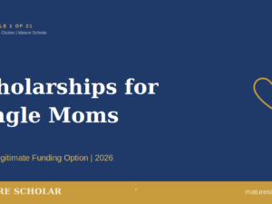 single moms scholarship abroad